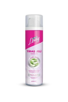 Lady Tıraş Jeli Aloe Vera 200mlx12 Adet Image 0