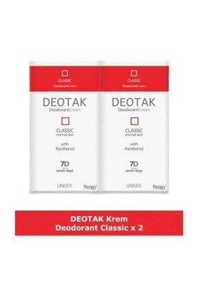 Krem Deodorant Classic 35 Ml Unisex X 2 Adet Image 0