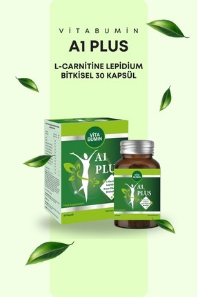 A1 Plus L-carnitine Yeşil Çay Krom Bromealin Içeren Bitkisel Takviye 30 Kaspül Image 0