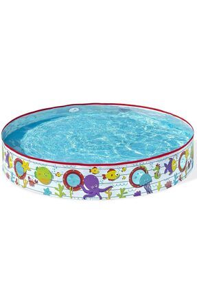 Marine fill'n fun portatif çocuk havuz 1.52×25 cm Image 0