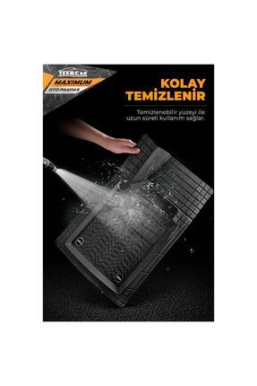 Ford Fiesta 2002-2008 Model Ve Sonrası Uyumlu Oto Paspas 4d Maximum (siyah) Image 2