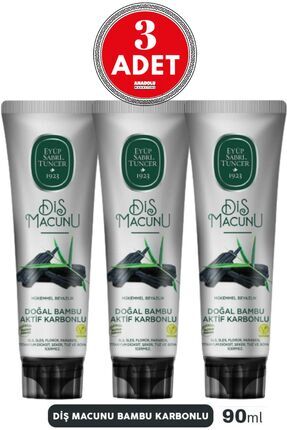 Doğal Bambu Aktif Karbonlu Diş Macunu 90 ml Image 0