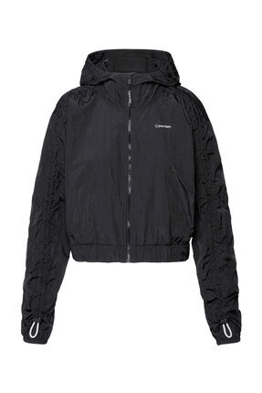 Siyah Kadın Rüzgarlık 00GWS4O515BAE-PW  - Wind Jacket Image 0