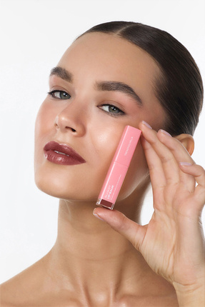 Shea Yağı İçeren Nemlendirici Vegan Renkli Simli Lipbalm Hot Chocolate-506 TKZAW25RJ00002 Image 5