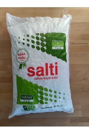 SALTİ RAFİNE TABLET TUZ 25 KG (KAYA TUZU) Image 0