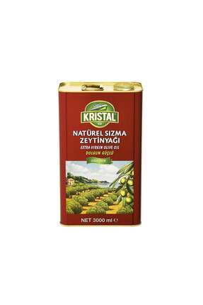 Natürel Sızma Zeytinyağı Dolgun Güçlü 3 L Teneke Image 0