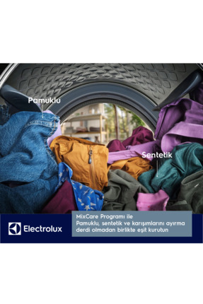 EW7D394UCT 700 Serisi DelicateCare 9 kg A+++ Inverter Wi-Fi Kurutma Makinesi Image 3