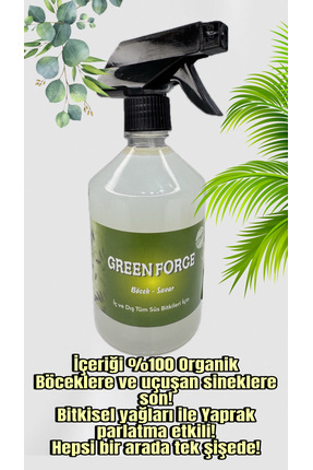 FORCE BÖCEK SAVAR YAPRAK PARLATICI ETKİLİ Image 0