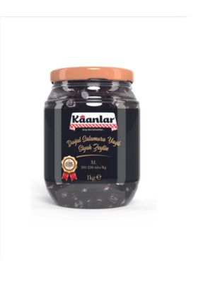 Doğal Salamura Yağlı Siyah Zeytin 1000 gr (201-230) XL Image 0
