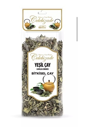 Çelebizade yeşil çay camellia sinensis yeni mahsul doğal 50 gr Image 0