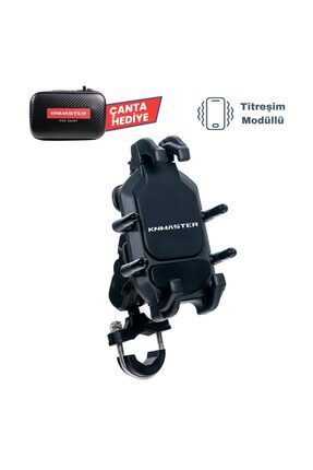TT-860 Titreşim Engelleyicili Tüm Motosikletlere Uyumlu Telefon Tutucu Image 0