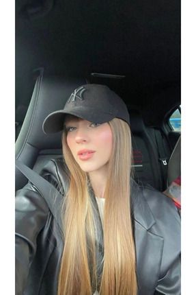 کلاه یونیسکس مشکی با طرح NY دوخته شده به رنگ مشکی - برند Beyboz