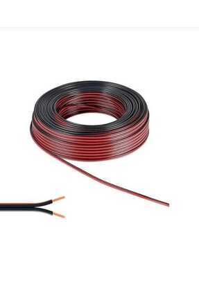 100m Metre 2*0.75mm Kordon Kablo Elektrik Ve Hoparlör Kablosu Image 0
