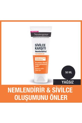 Sivilce Karşıtı Yağsız Yüz Nemlendiricisi 50ml, 50 ml Image 0