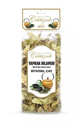 Çelebizade yaprak ıhlamur lime flowers leaves yeni mahsul doğal 25 gr Image 0