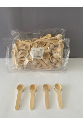 Mini Oval Baharat Küreği Kaşığı Ölçü Kaşığı 6 Adet Image 0