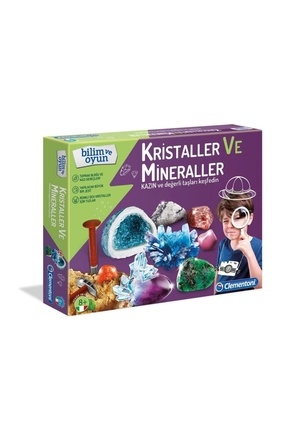 64964 Bilim ve Oyun - Kristal ler ve Mineraller +7 yaş Image 0