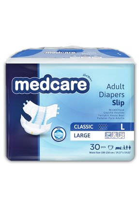 MEDCARE Yetişkin Hasta Bezi Large Classic (Büyük Boy) 30 adet Image 0