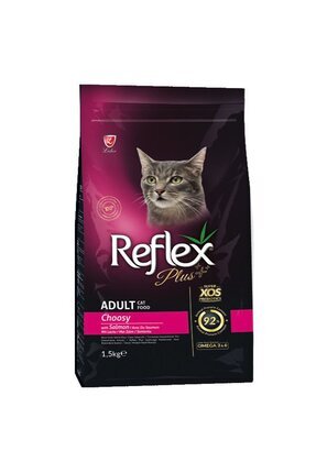 Plus Adult Choosy Somonlu Yetişkin Kedi Maması 1.5 Kg Image 0