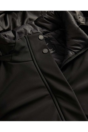 W Outerwear Padded Jacket Kadın Siyah Mont S242032-001 Image 2