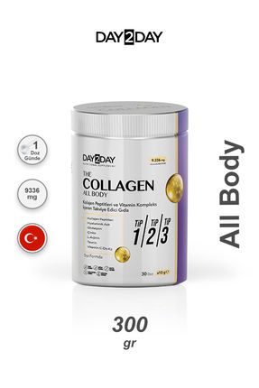 The Collagen All Body Takviye Edici Gıda 300 G Image 0