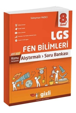 8. Sınıf Fen Bilimleri Konu Anlatımlı Alıştırmalı Soru Bankası Image 0