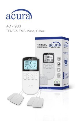 AC-933 Çift Kanallı, 50 Programlı Profesyonel Tens Cihazı Image 0