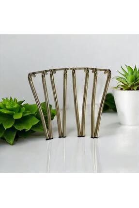 SEHPA AYAĞI 35 CM GOLD ÇİFT BORULU Image 0