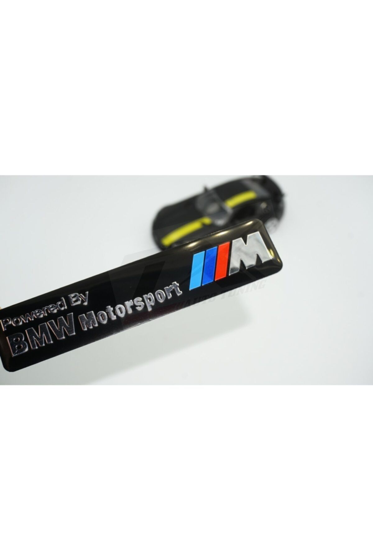 BMW M Motorsport Krom Metal Body Plaka 3m 3d Logo Amblem