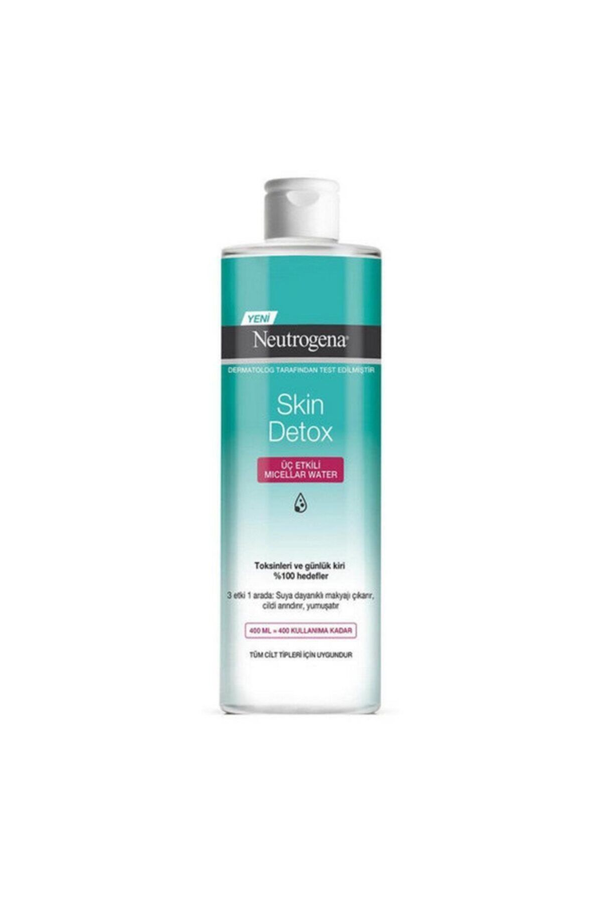 Neutrogena Hydro Boost Skın Detox Üç Etkilimıcellar Su 400ml