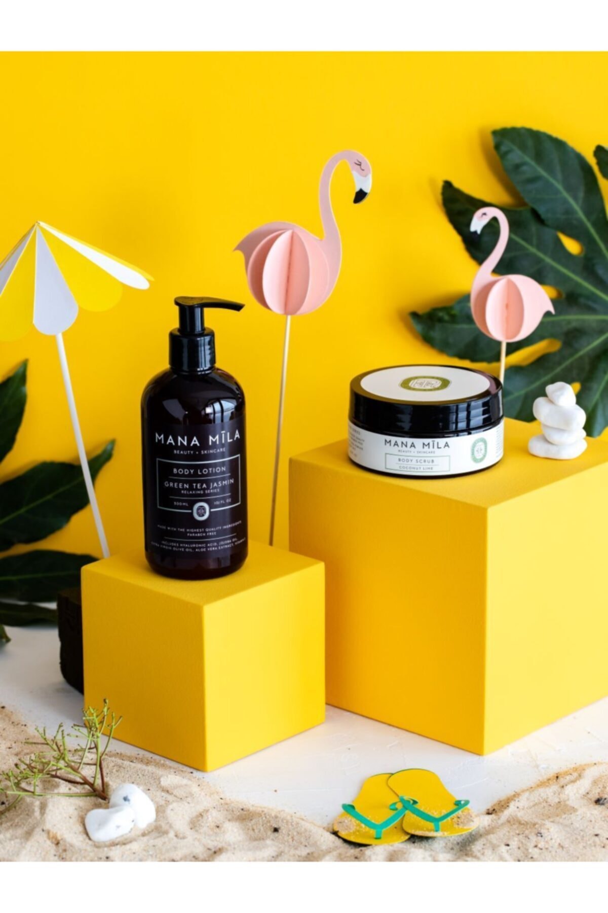 Mana Mila Vücut Peelingi - Coconut Lime