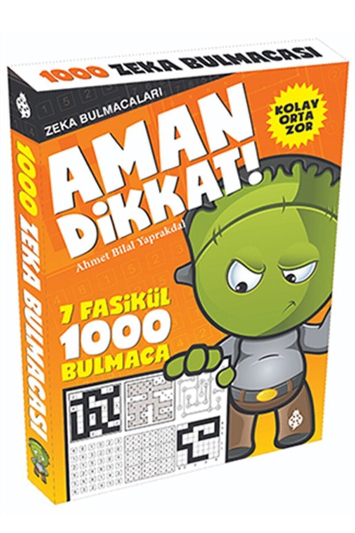 Uğurböceği Yayınları Aman Dikkat! - Zeka Bulmacaları Ahmet Bilal Yaprakdal