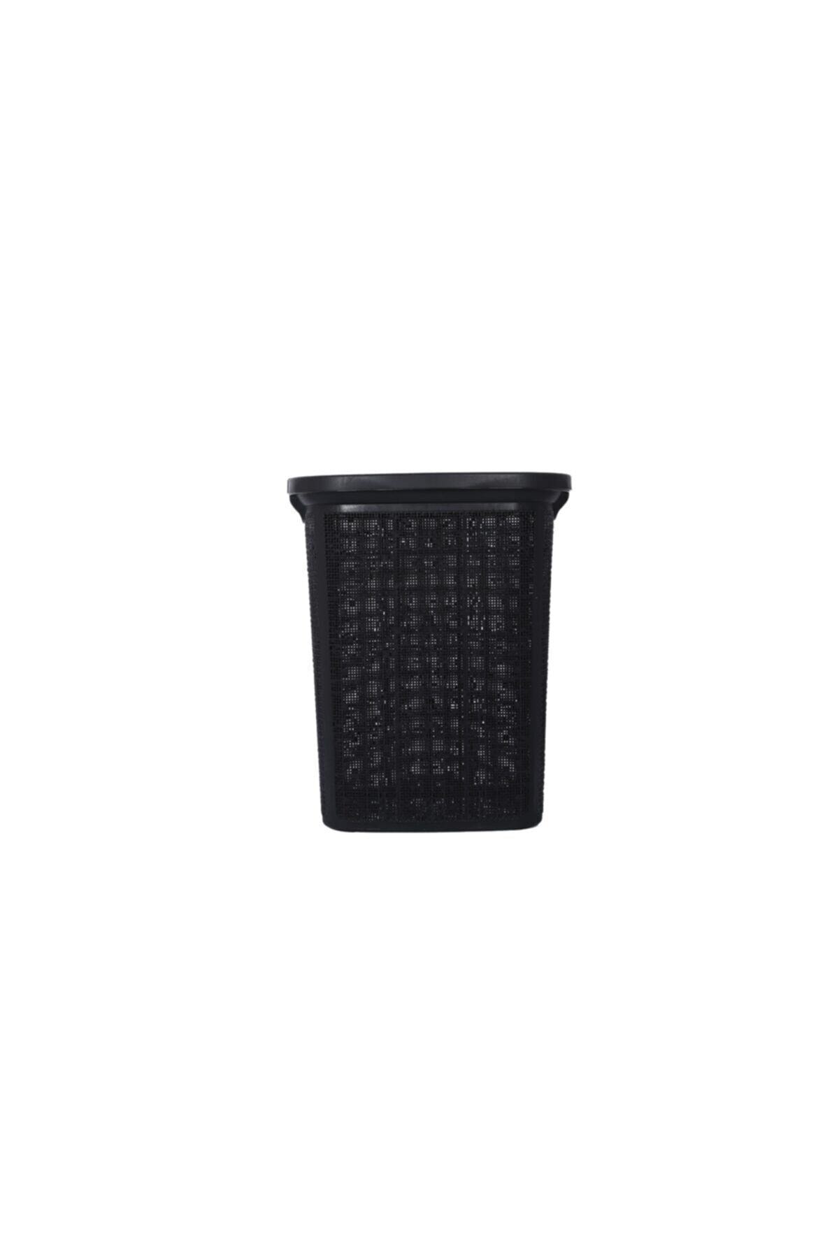 Happy Home Ahşap Saplı 60 Litre Kirli Çamaşır Sepeti t605