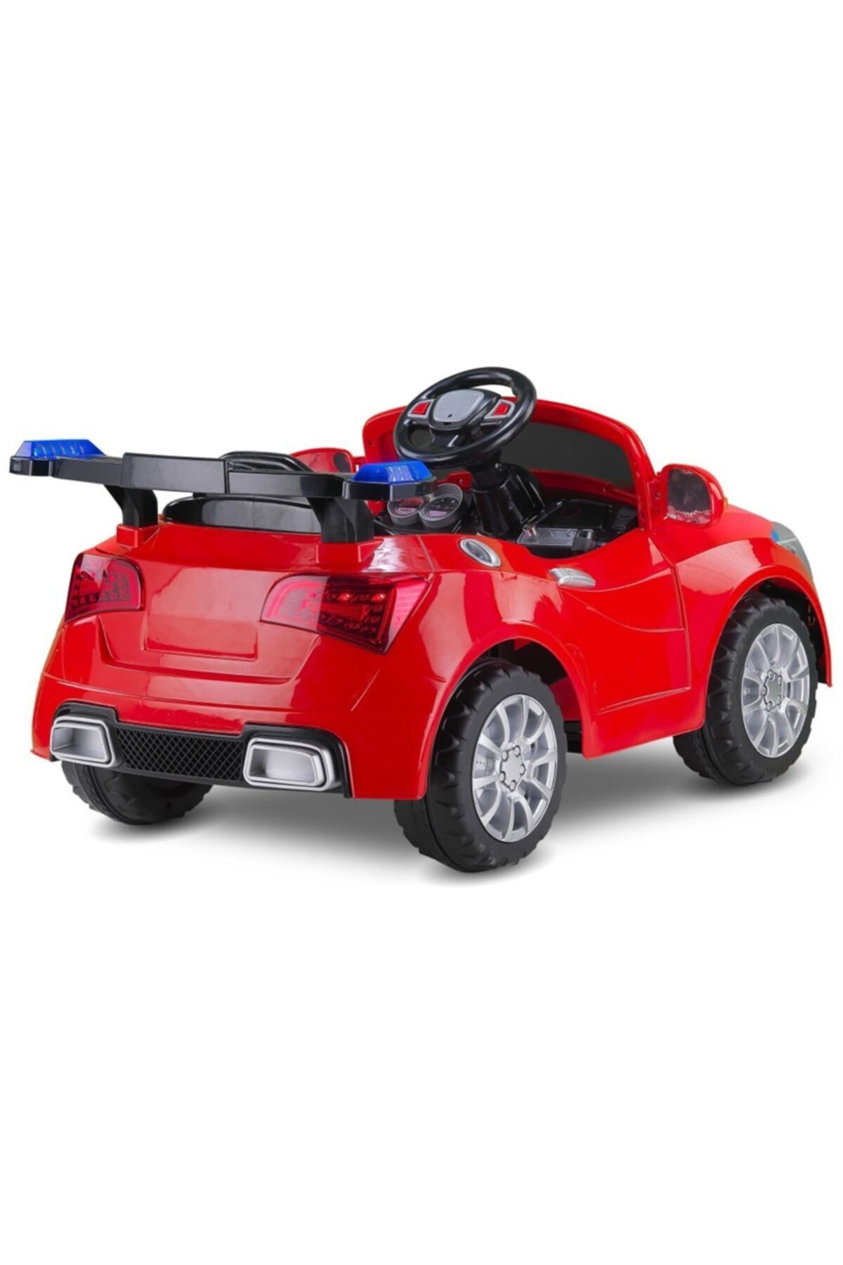 BabyHope Yılın Ilk Fırsatları - 436 Audi 12v Kırmızı Akülü Araba - ™ Beyaz At®