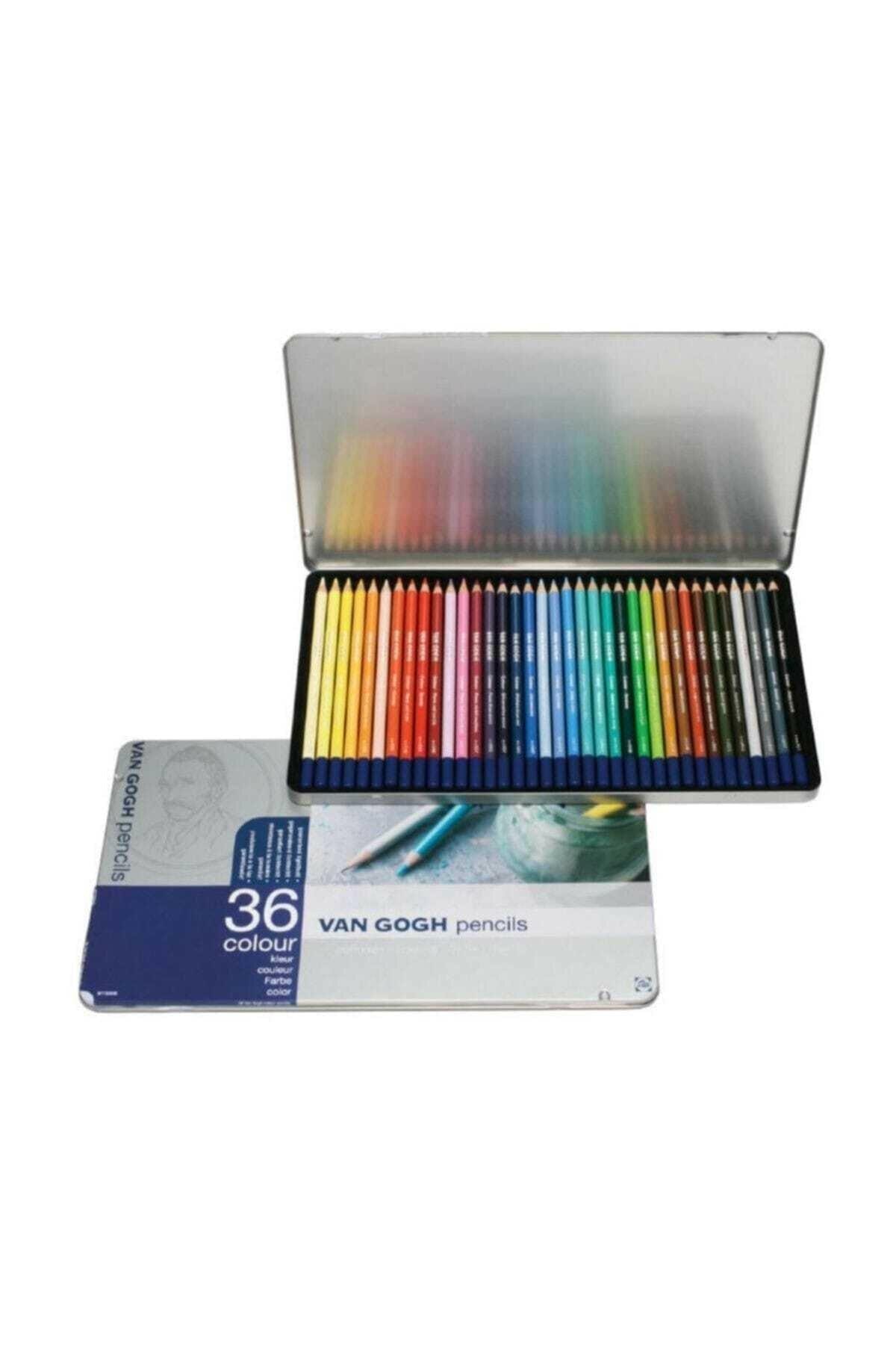 Talens Van Gogh Kuru Boya Kalemi 36 Renk Metal Kutu