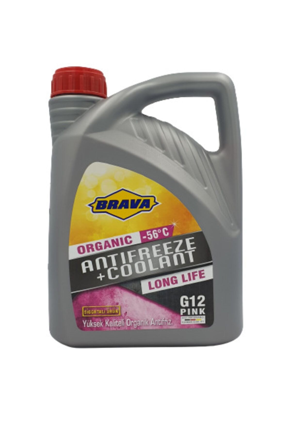 Brava Organik -56 C Kırmızı Antifriz 3kg.