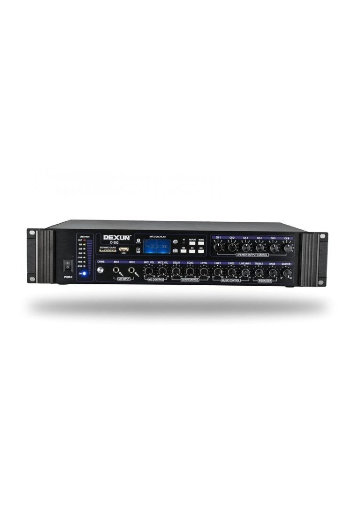 Dexun D-300 6 Kanal 250w Power Amfi