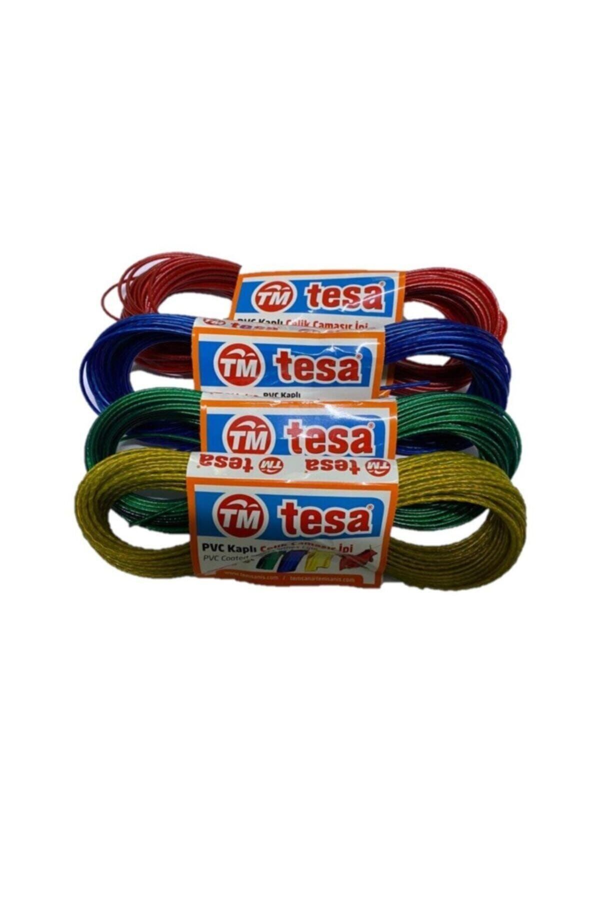 Tgr Home Tesa Pvc Kaplı Çelik Çamaşır Ipi 20 M