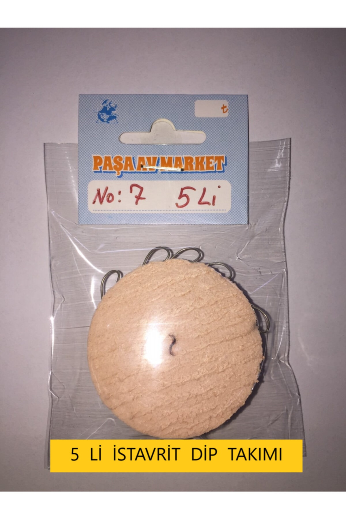 Paşa 5 Iğneli Yemli Istavrit Ve Mezgit Dip Takımı ( Youvella 1307 ) No : 7