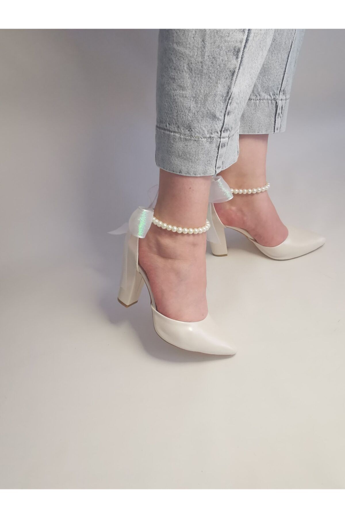 LİNEER Kadın Beyaz Stiletto