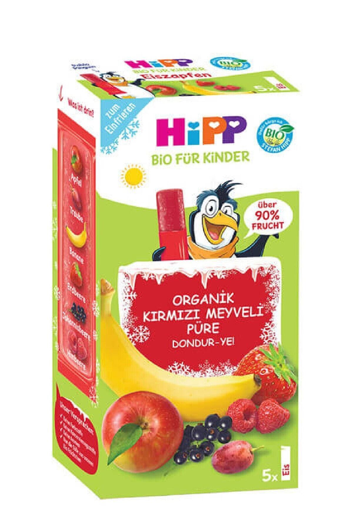 Hipp Organik Kırmızı Meyveli Dondur Ye 150 Ml
