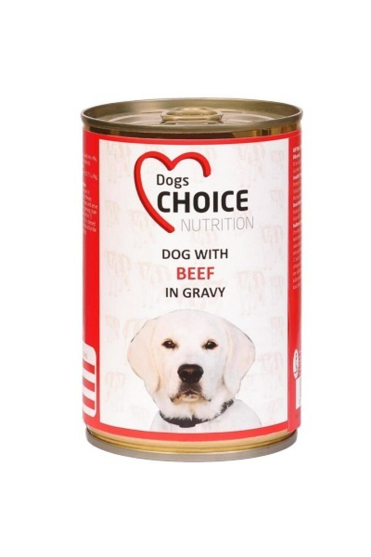 Nutrition Dogs Choice Sığır Etli Biftekli Pate Köpek Konservesi 400 Gr * 24 Adet