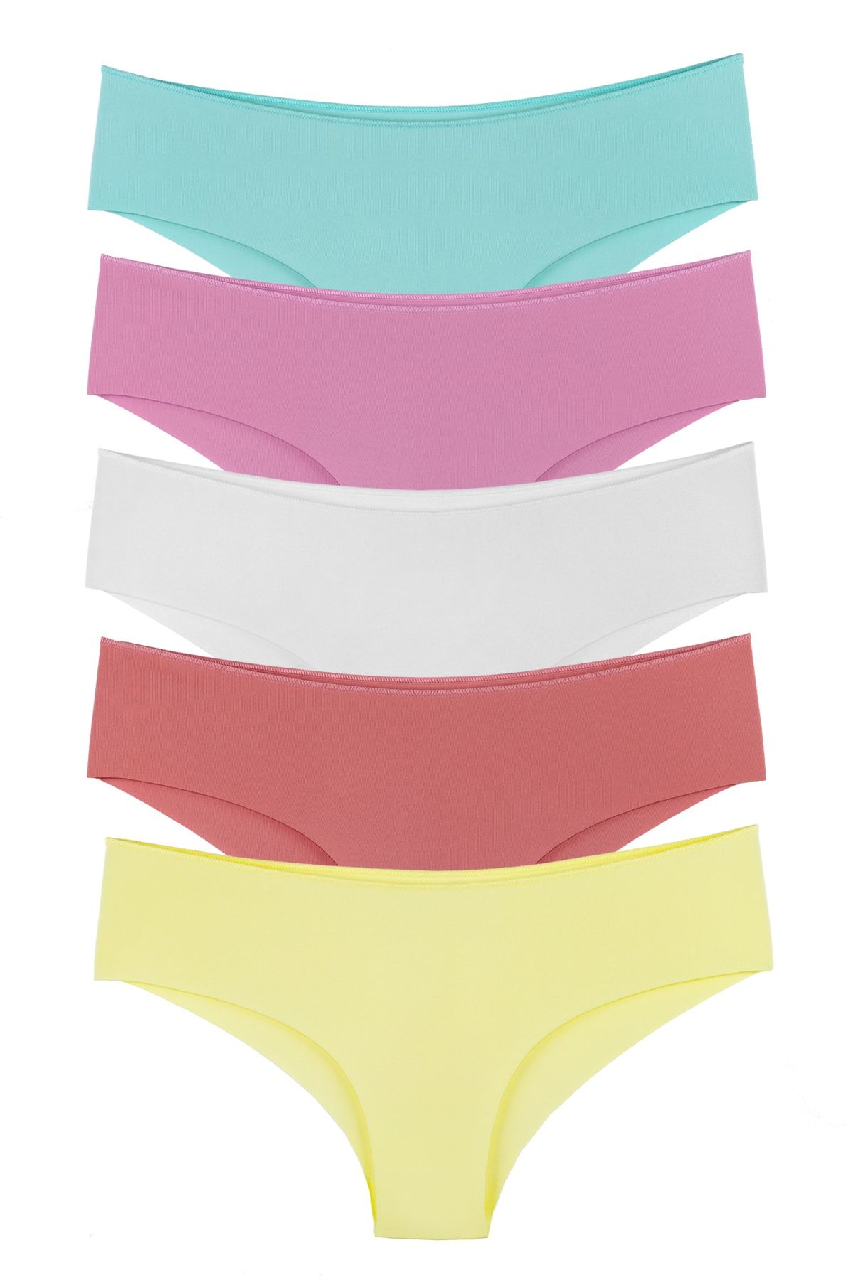 Alaturka Sensu Kadın Panty Lazer Kesim Külot 5 Li Paket Set