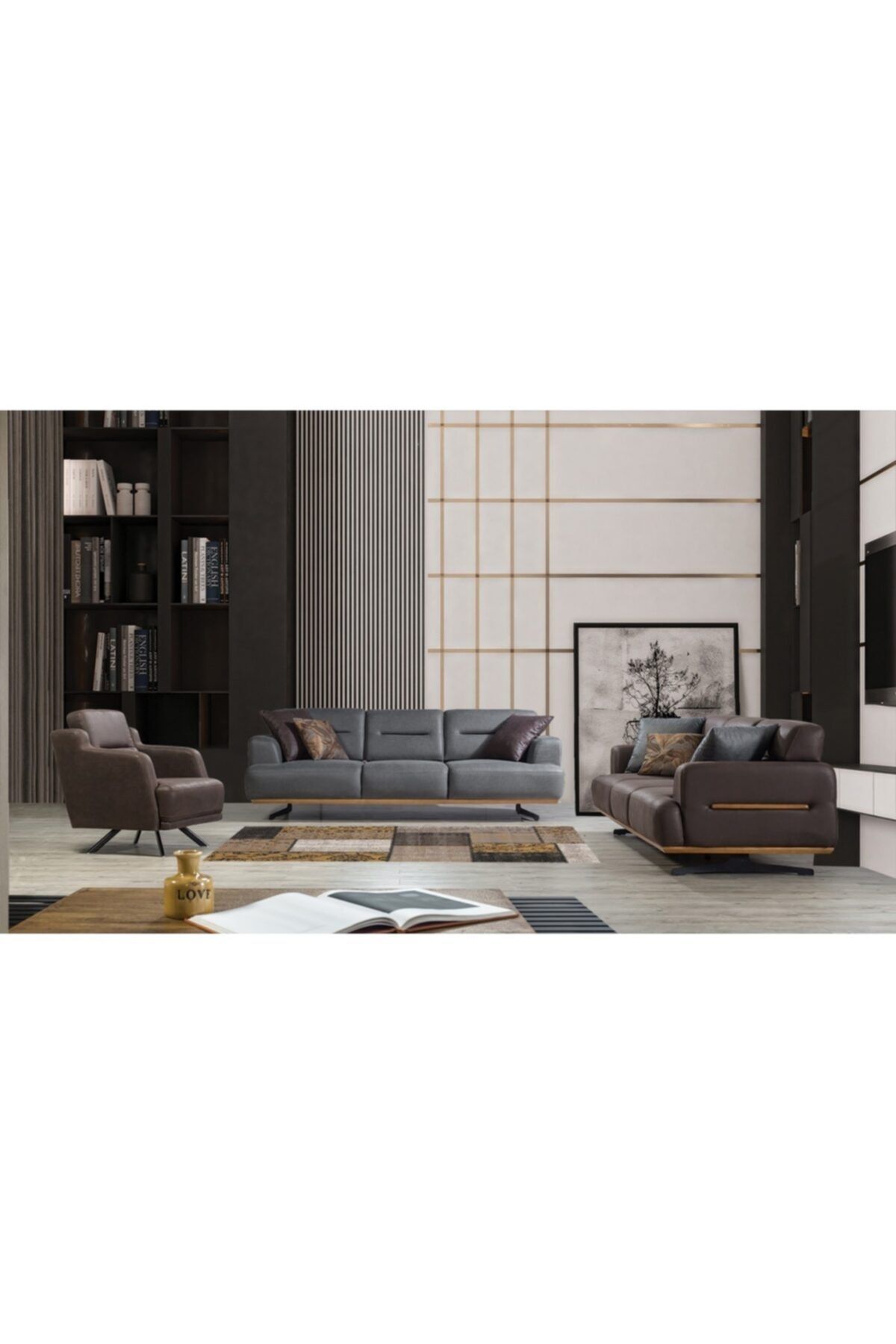 NİVEMESHOME Loft Koltuk Takımı