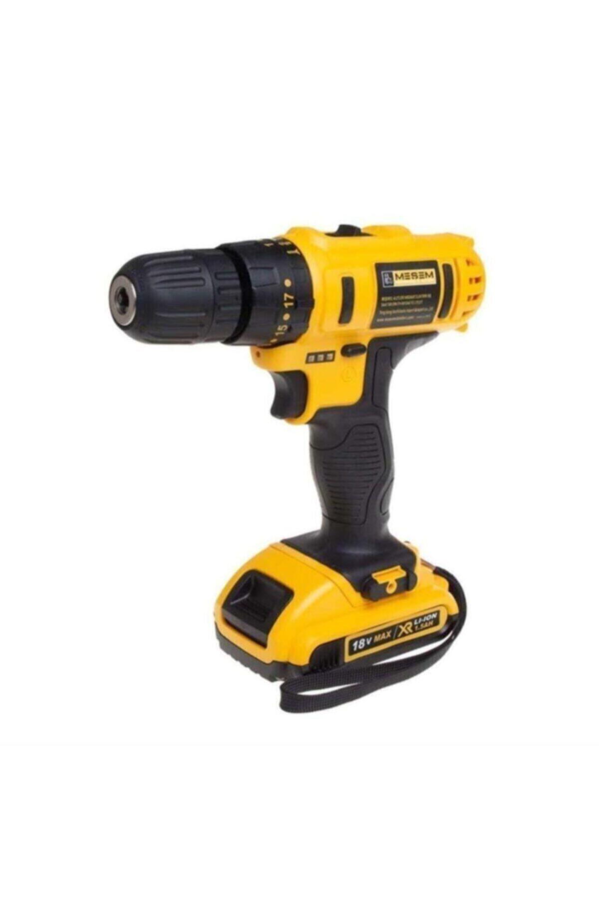 Meşem Bx 8015 Şarjlı Darbeli Matkap 18 Volt