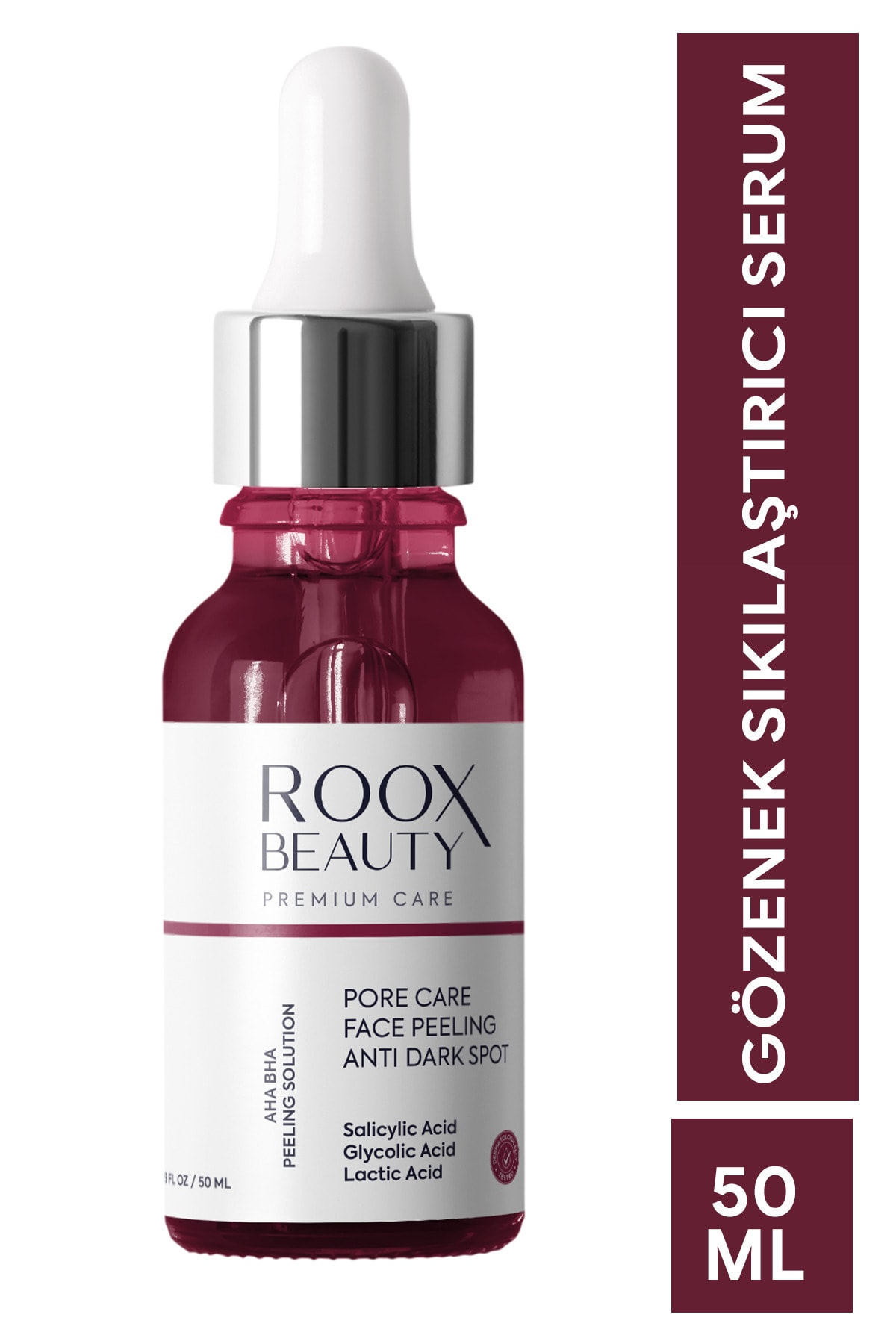 Roox Beauty Aha/bha Gözenek Sıkılaştırıcı ve Cilt Eşitleyici Yüz Peeling Serumu 50 ml