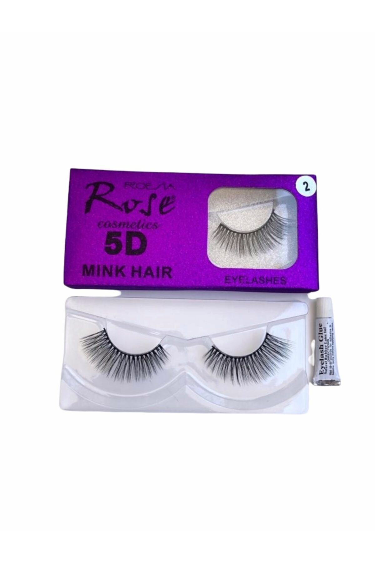 Roesıa Rose Cosmetics Rose 5d Model Ipek Takma Kirpik No:2