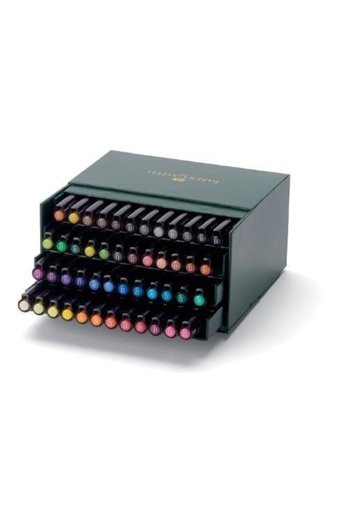 Faber Castell Pitt Çizim Kalemi Fırça Uç Studio Box 48 Renk