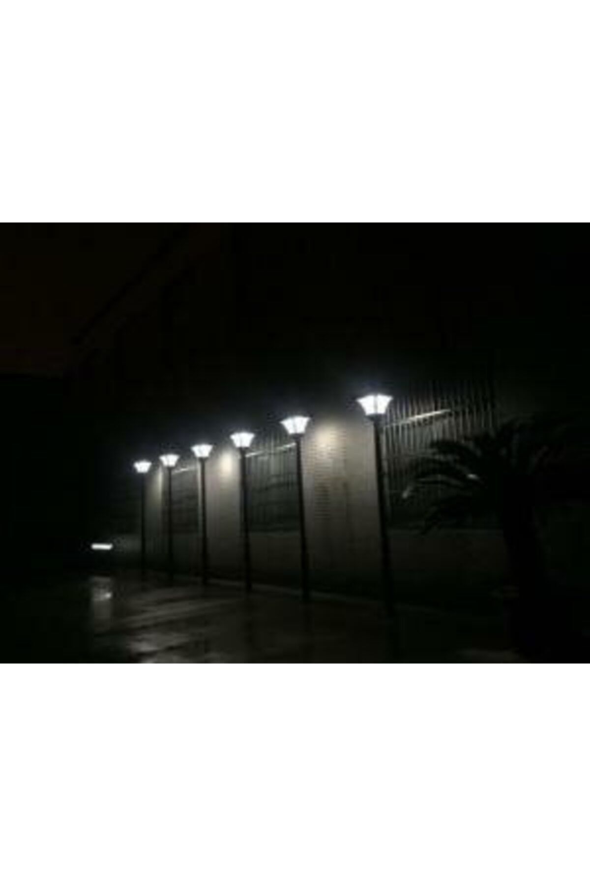 MEXXSUN Güneş Enerjili Solar 8 Watt Led Bahçe Ve Sokak Aydınlatması