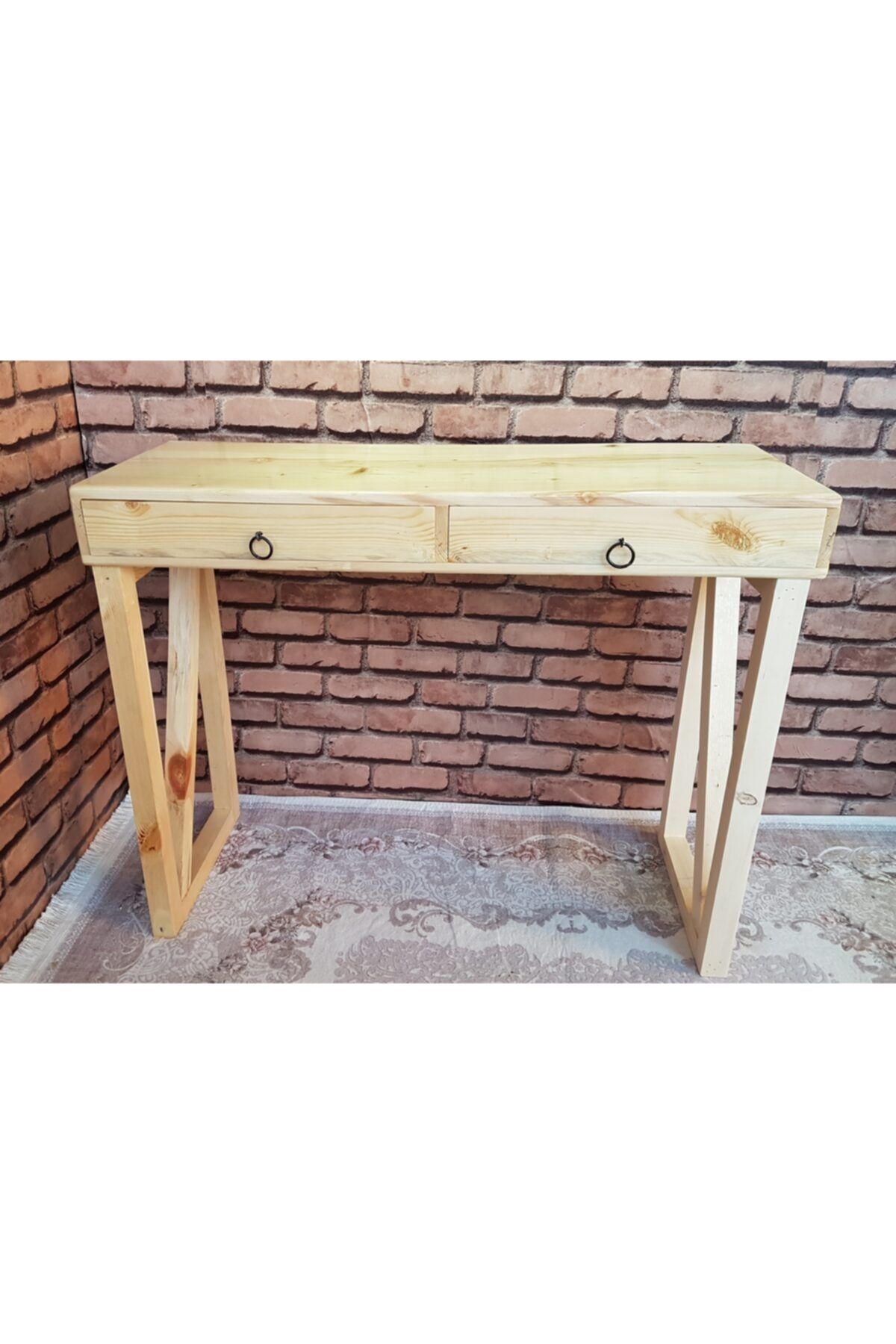 Kayseri Masif Ahşap Ders Masası